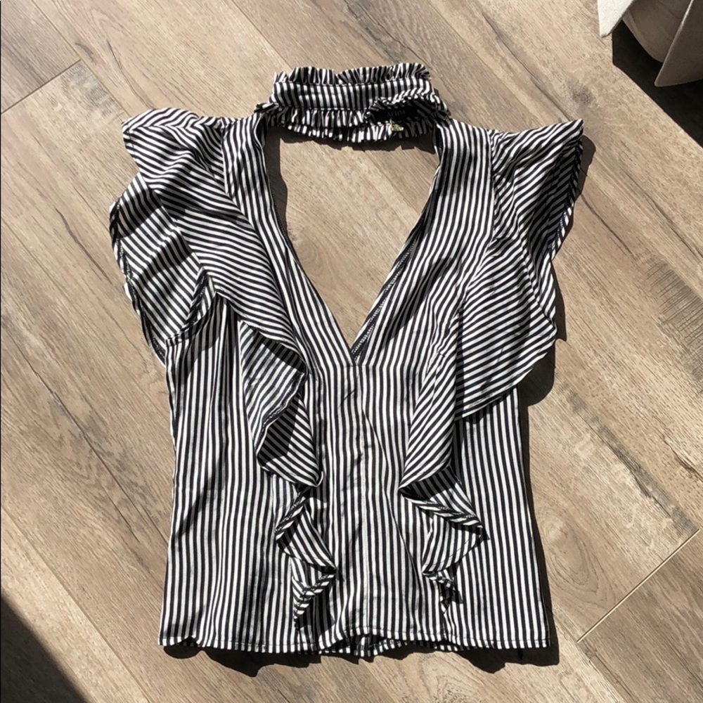 Afrm striped top